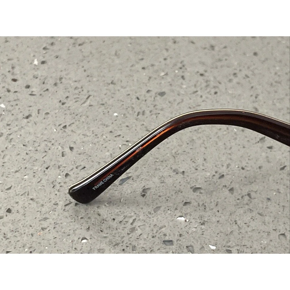 REALITY 3709 BROWN EYEGLASSES FRAMES ONLY 51-16-140 Full Rim Rectangle